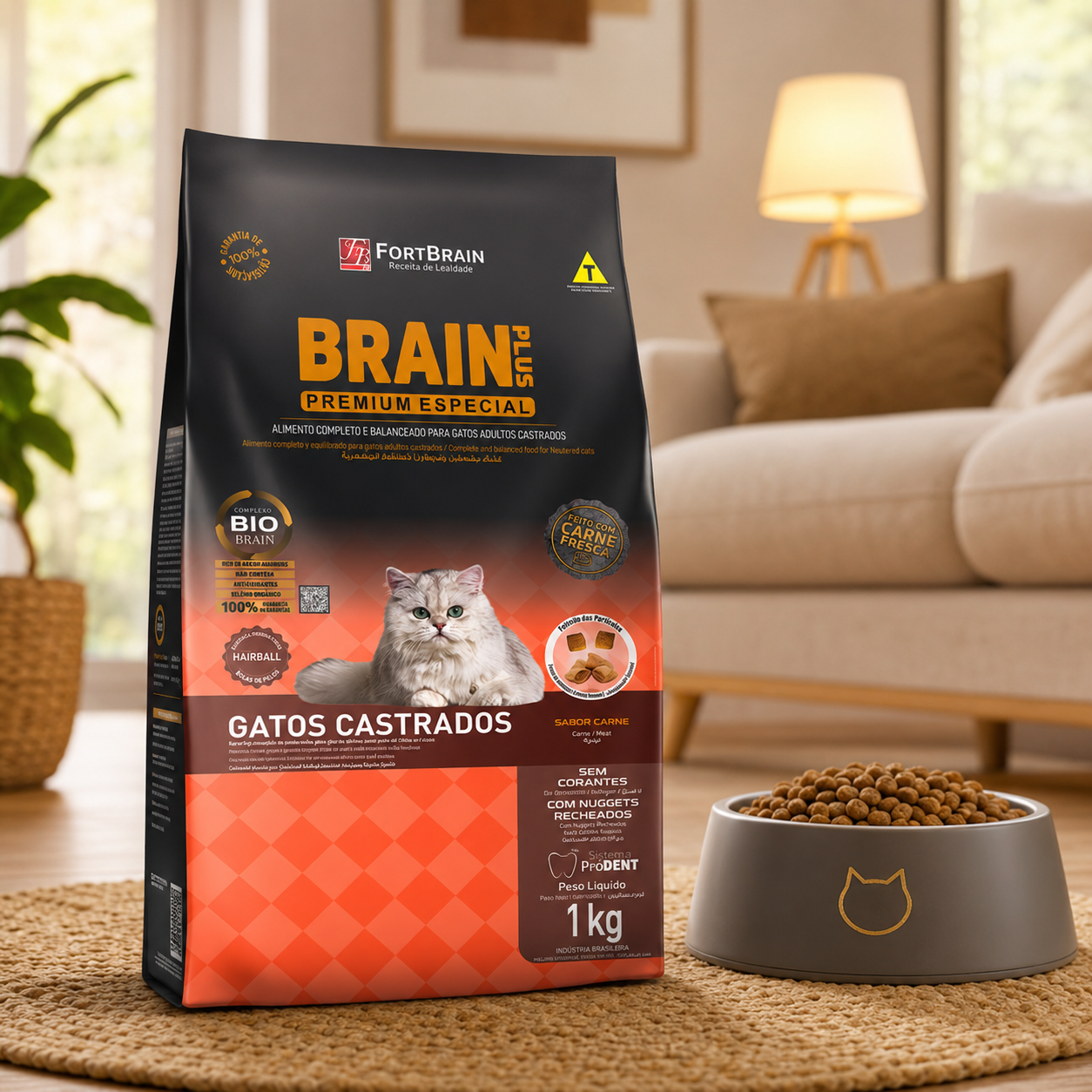 Brain Plus Cat Beef & Chicken 1kg Bundle