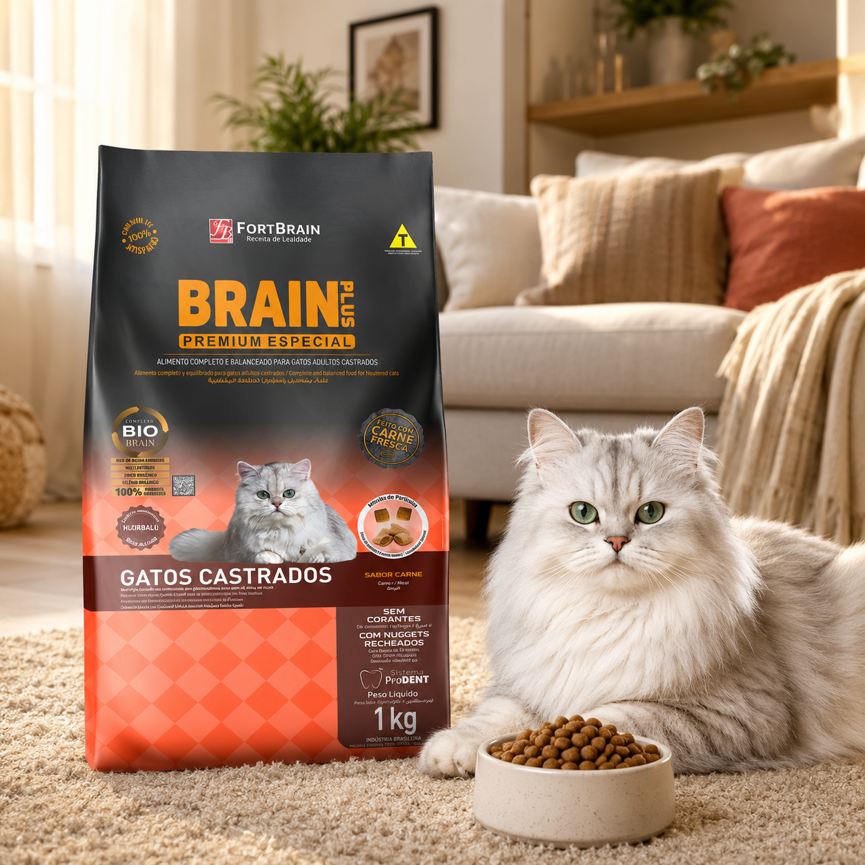 Brain Plus Cat Beef & Chicken 1kg Bundle