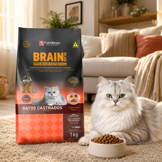 Brain Plus Cat Beef & Chicken 1kg Bundle