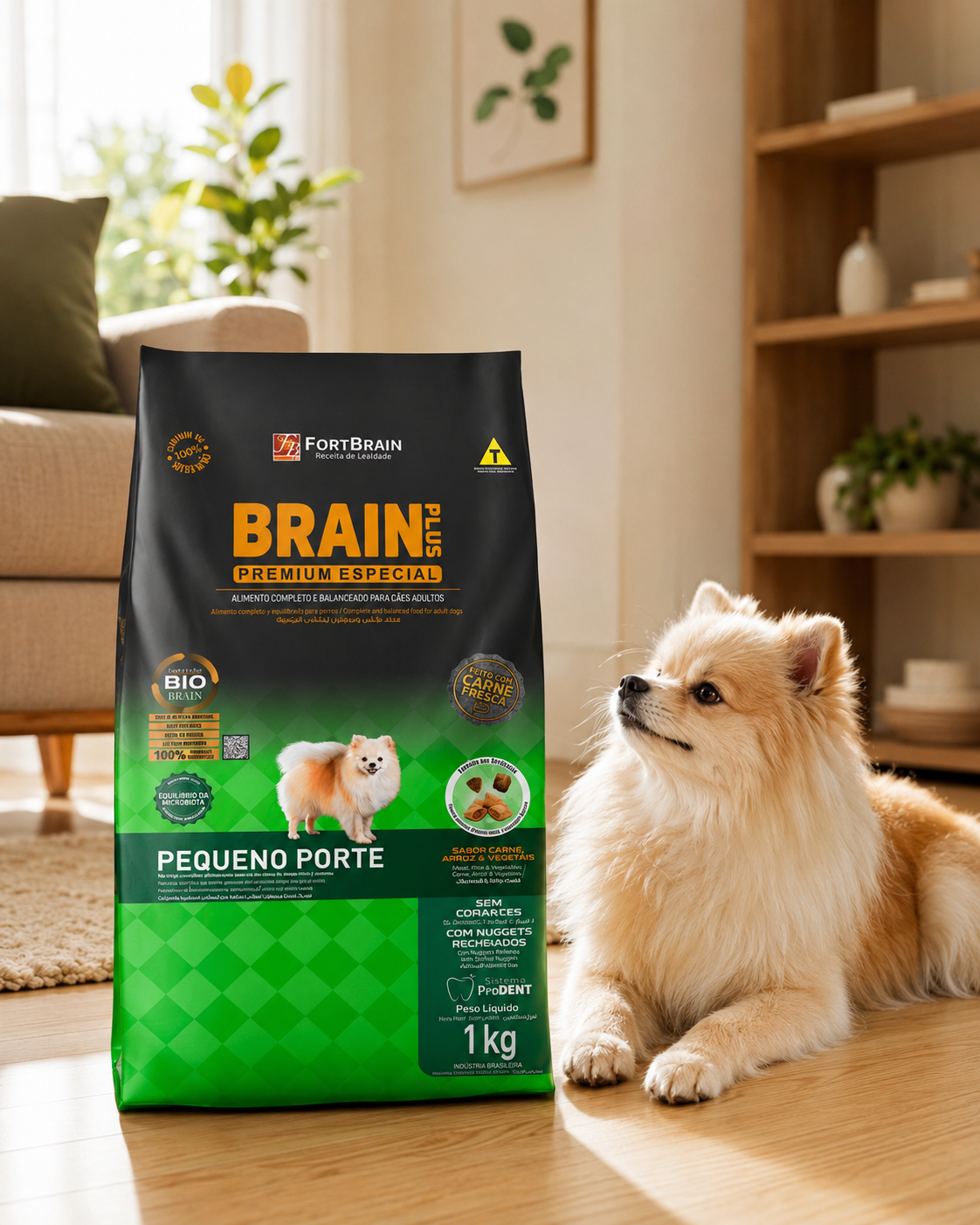Brain Plus Small Dog Chicken & Veg 1kg Bundle