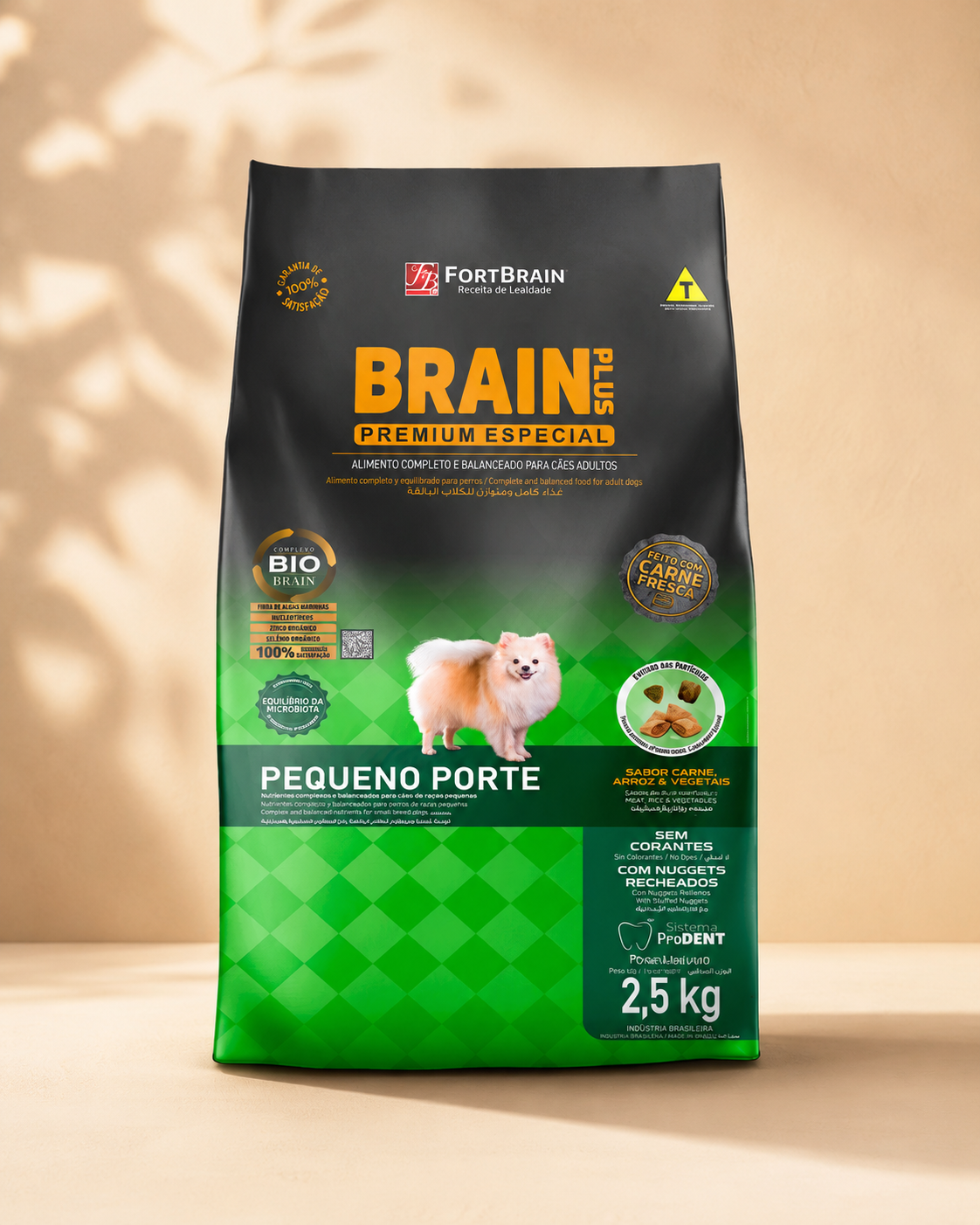 Brain Plus Small Dog Chicken & Veg 2.5kg Bundle