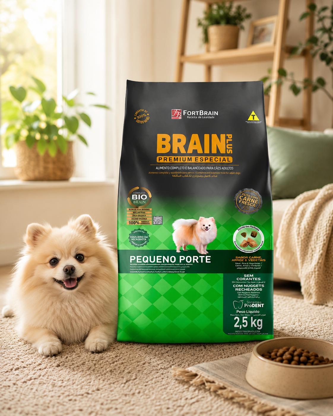 Brain Plus Small Dog Chicken & Veg 2.5kg Bundle