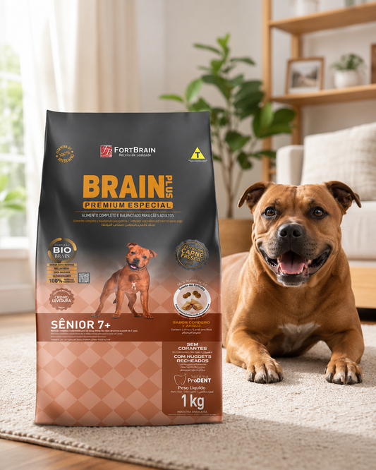 Brain Plus Dog Adult Meat & Rice 1kg Bundle
